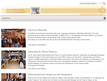 Tablet Screenshot of christus-erloeser-baunatal.de